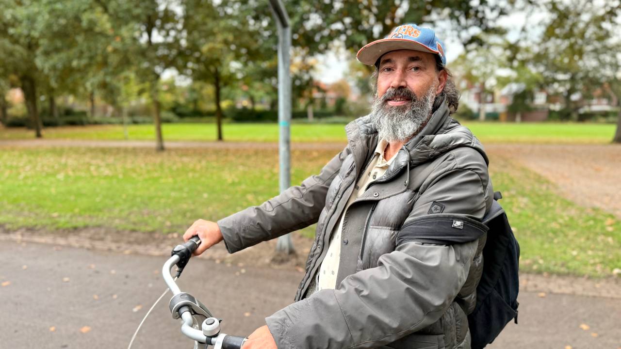 Peter Mattijsssen heeft nog geen trompet (foto: Erik Peeters).