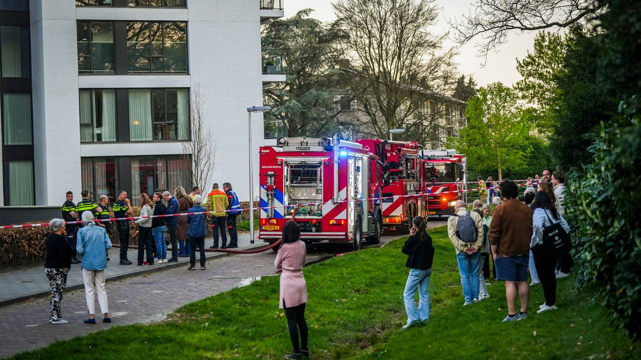 Een deel van de bewoners werd geëvacueerd (foto: Persbureau Heitink).