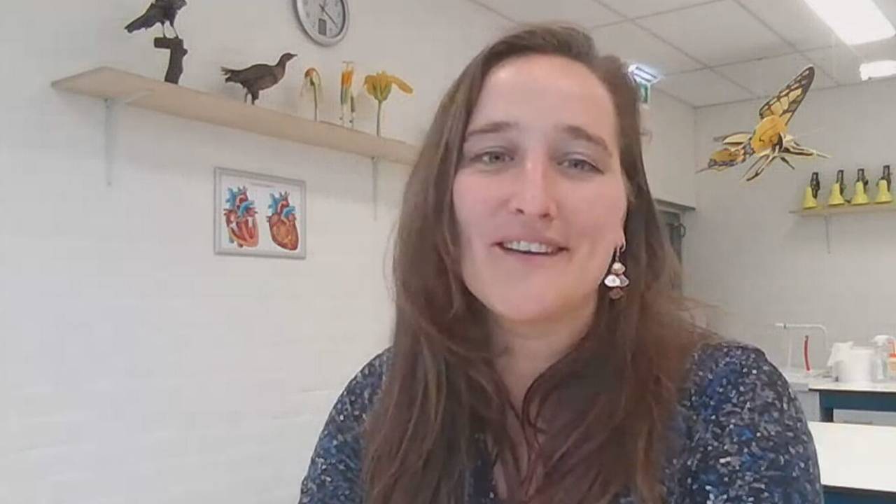 Kristel Pennings uit Valkenswaard doet mee aan het NK Legpuzzelen.