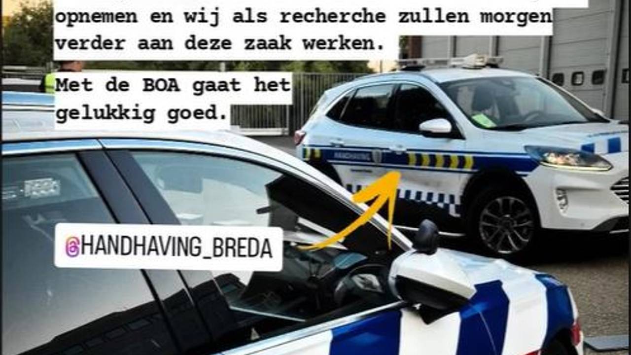 Foto: Instagram politie Markdal