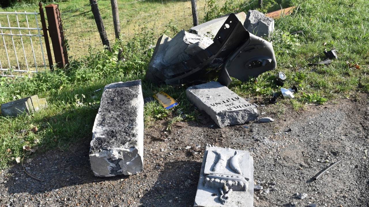 Kaaie Paole in 2019 geramd door een dronken automobilist (foto Bart Meesters).