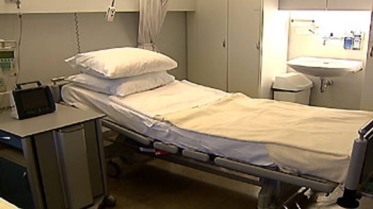 Lege bedden door uitblijven vuurwerkletsel (foto: archief).