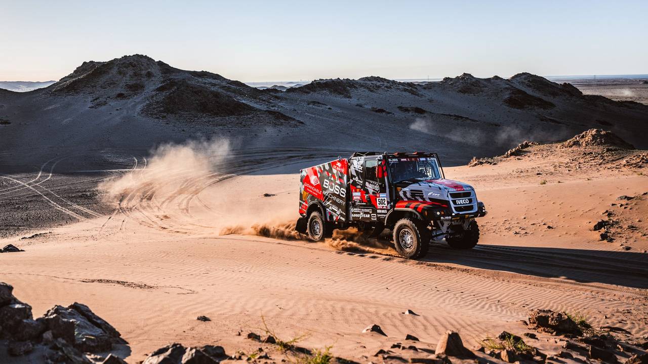 Janus van Kasteren tijdens de Shakedown
