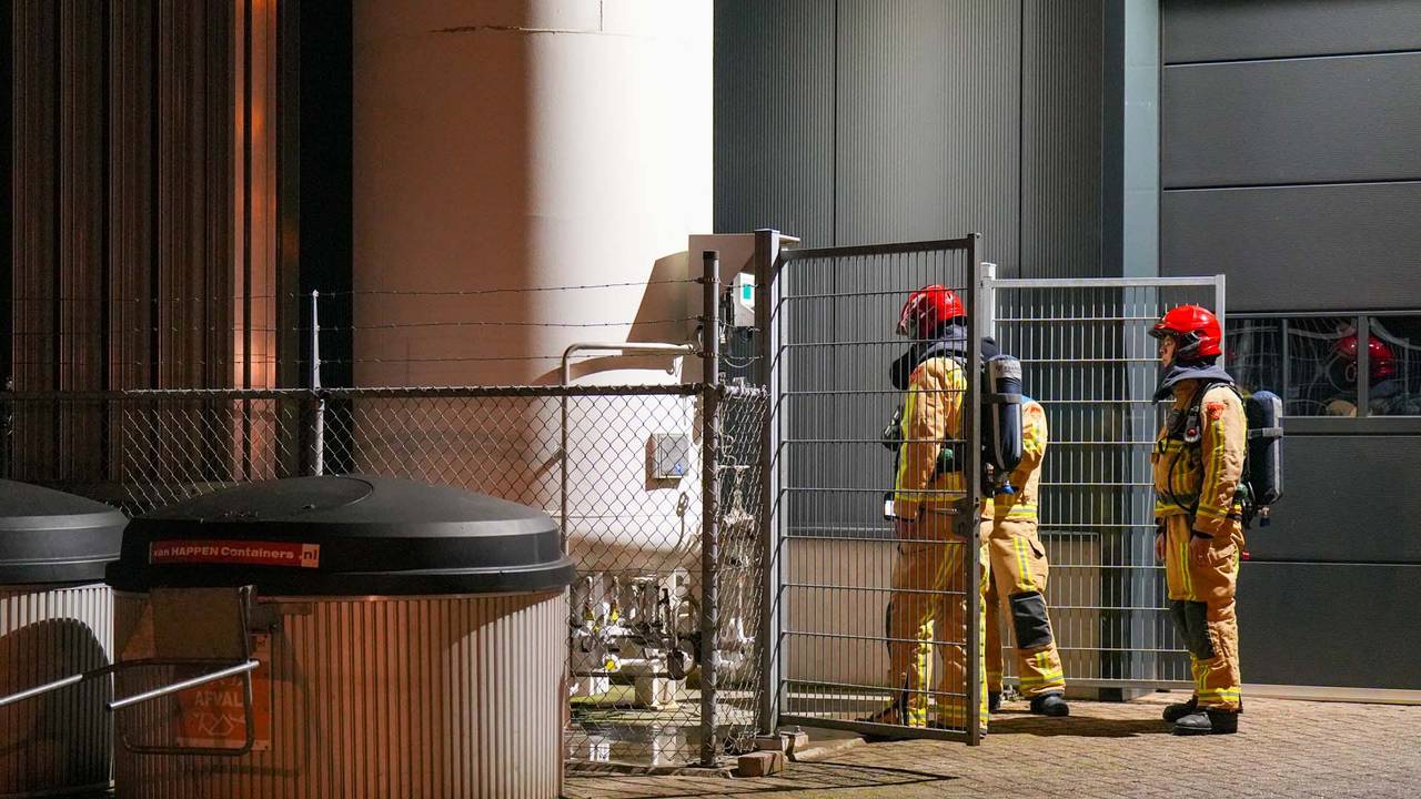 heel ernstig scooterongeluk • lekkende stikstoftank.