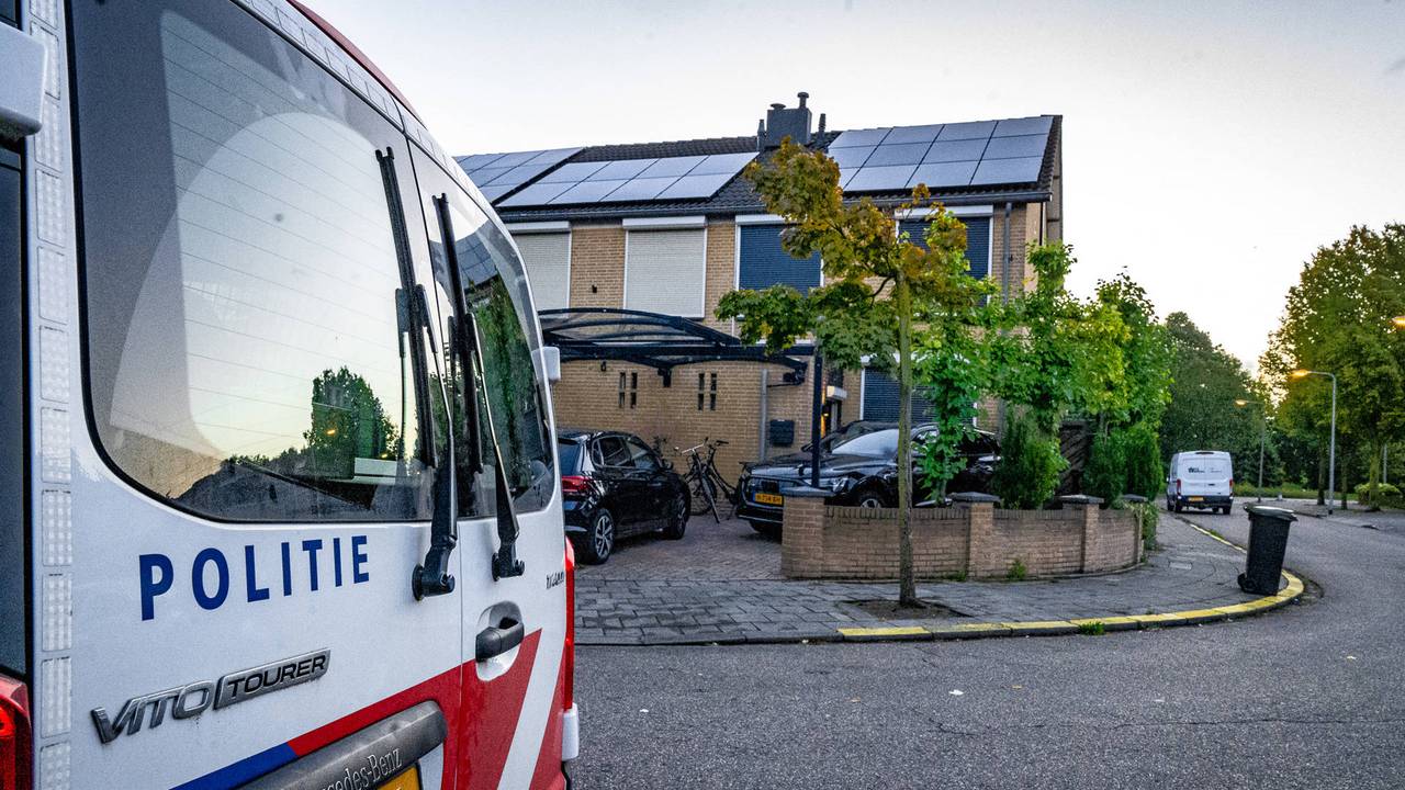 Bij deze woning in Oss was de explosie (foto: Lucas Lammers/Persbureau Heitink).