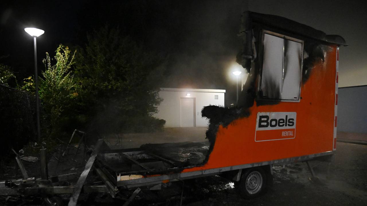 Van de keet in Breda bleef vrijwel niets over (foto: Perry Roovers/SQ Vision).