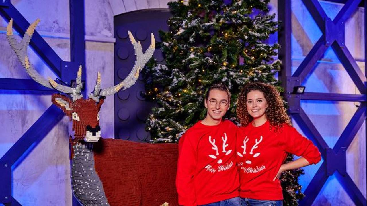 Christiaan en Emma wonnen LEGO Masters Vips. Foto: RTL