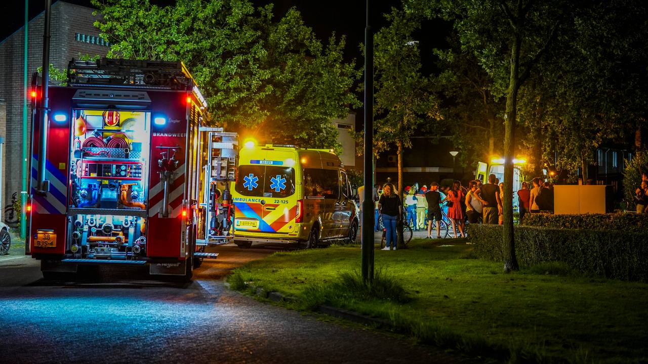 De actie van de hulpdiensten trok veel bekijks (foto: SQ Vision).