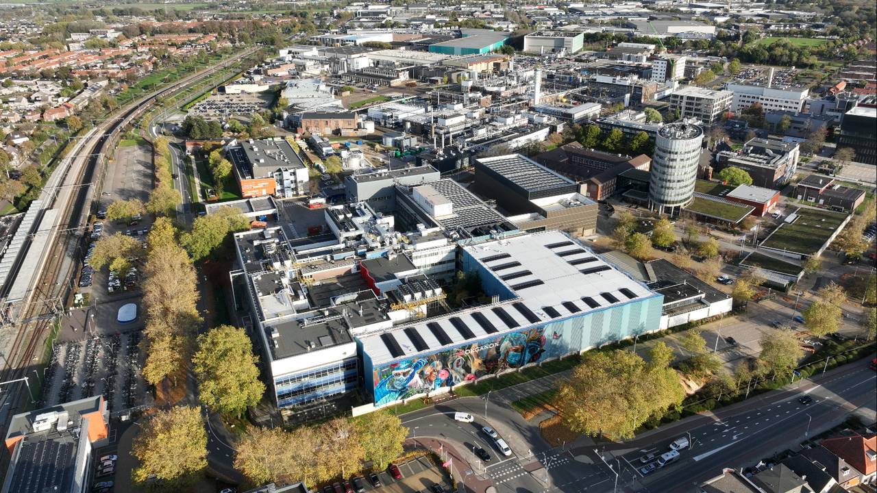 In een eeuw tijd heeft Organon veel invloed gehad op het stadsbeeld van Oss (foto: Organon).