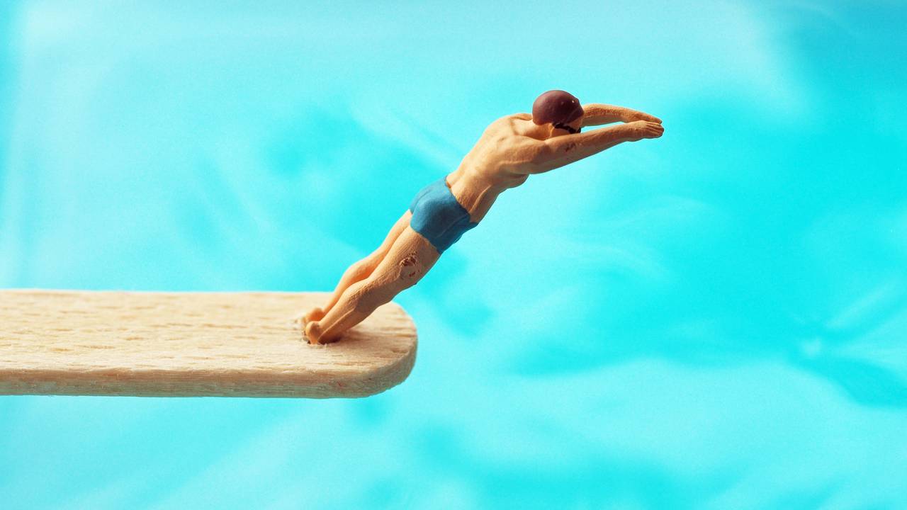 Eén van de foto's uit fotomanifestatie WATER