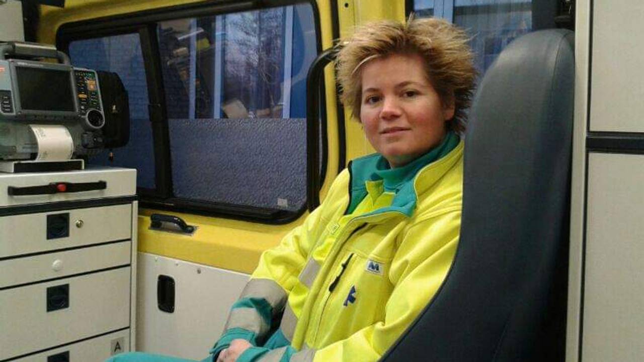 Mariska raakte twee jaar geleden haar geliefde baan op de ambulance kwijt (eigen foto).