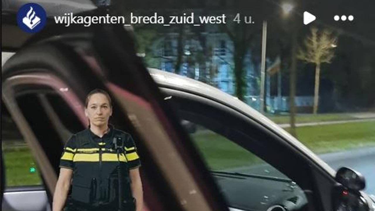 Foto: Instagram wijkagenten Breda Zuidwest