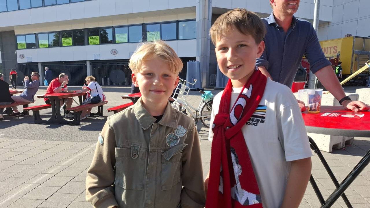 Mauk en Mats (Foto: Leon Voskamp).