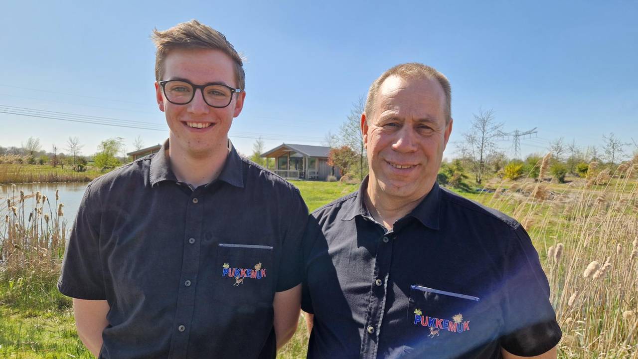 Eigenaar Huub van Leijsen en rechterhand Krijn Beek (foto: Omroep Brabant).