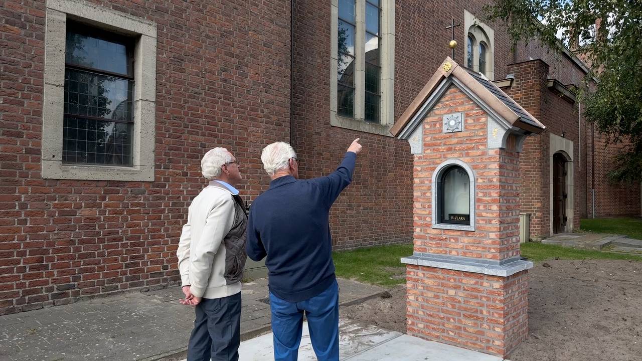 De Clarakapel is na twee eeuwen weer terug in het straatbeeld van Drunen (foto: Megan Hanegraaf).