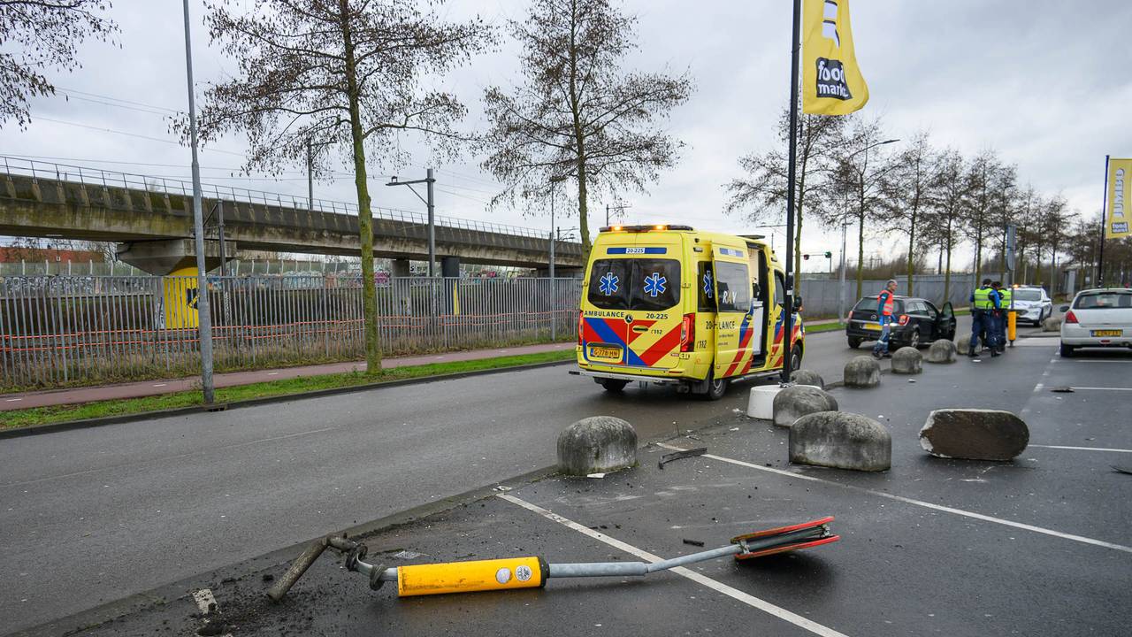 De aangerichte ravage in Breda (foto: Tom van der Put/SQ Vision).