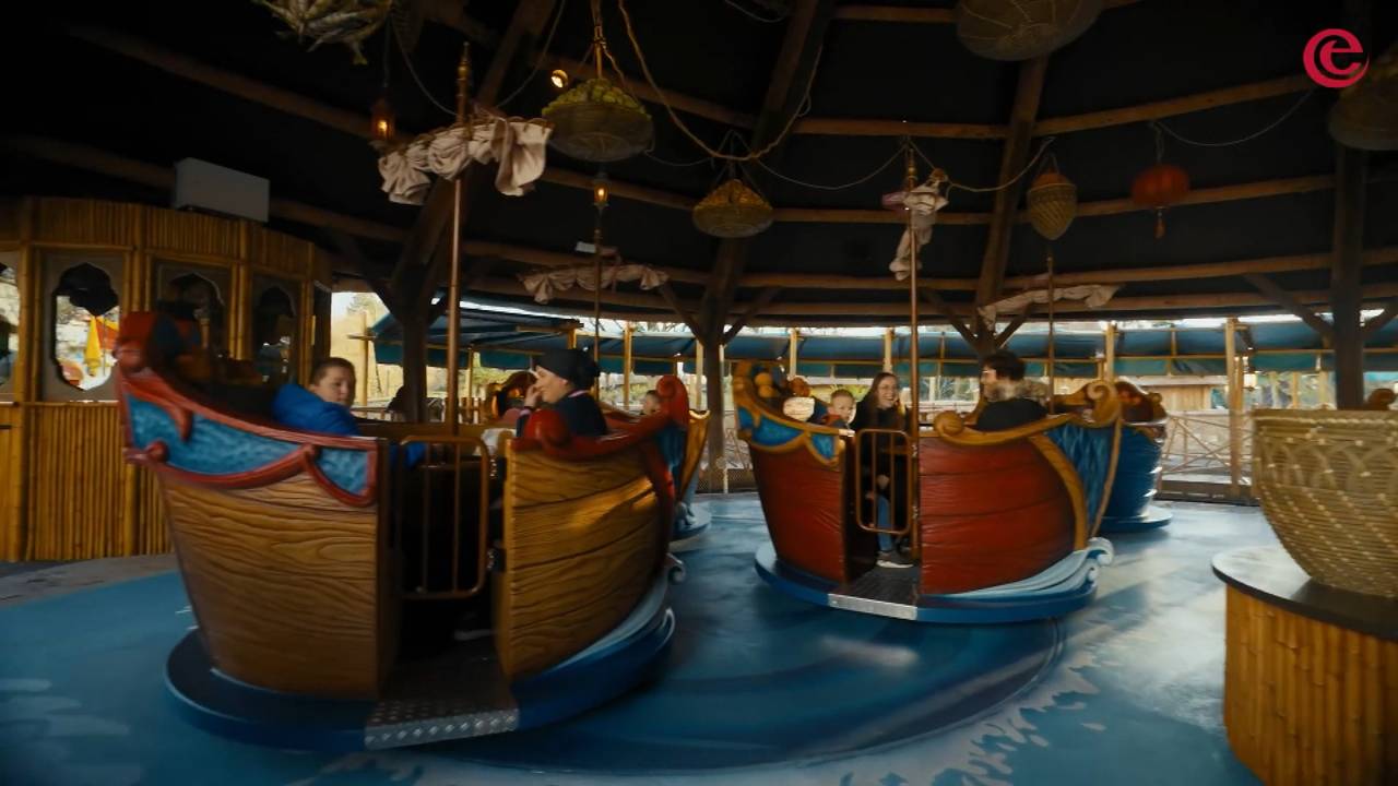 De nieuwe attractie Sirocco (beeld de Efteling).