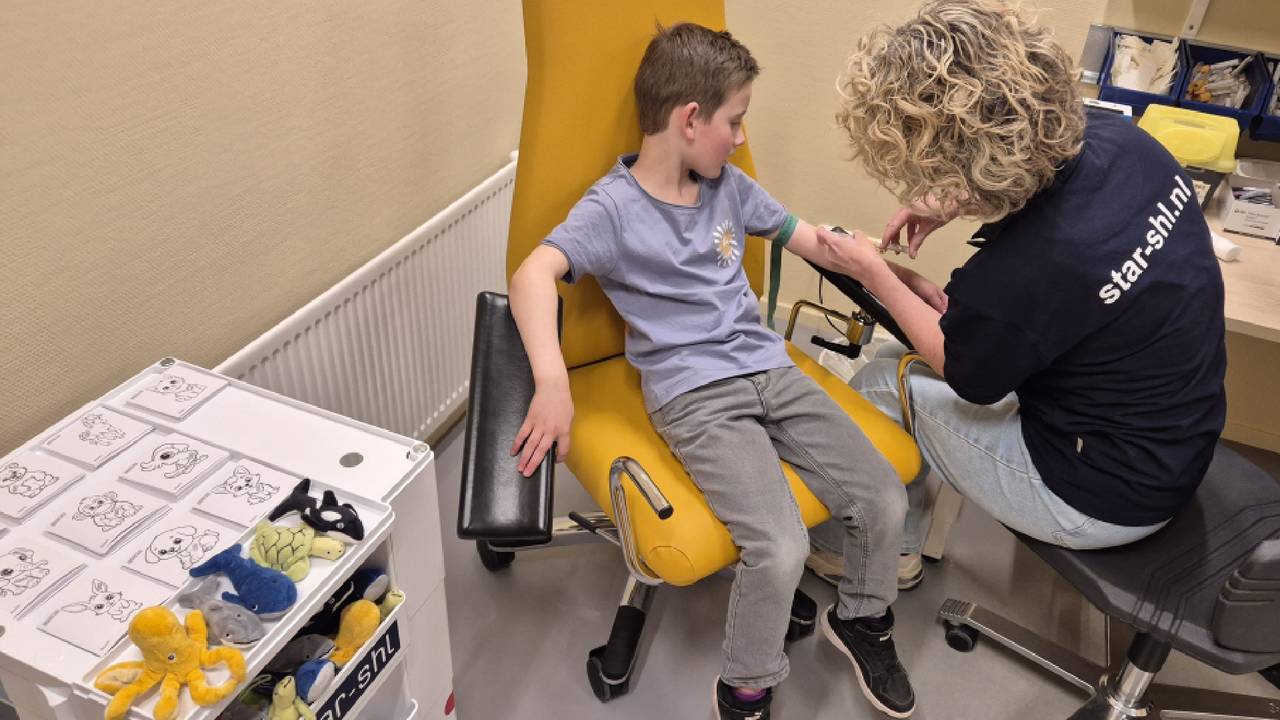 In Oosterhout is een speciale prikkamer voor kinderen geopend (foto: Niek de Bruijn)