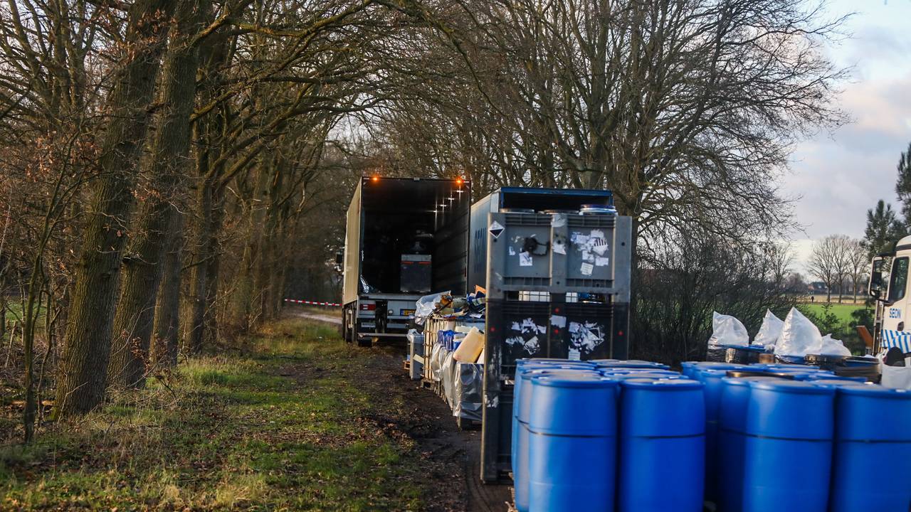 De eerste keer dat het drugslab werd ontdekt (foto: Pim Verkoelen/SQ Vision).
