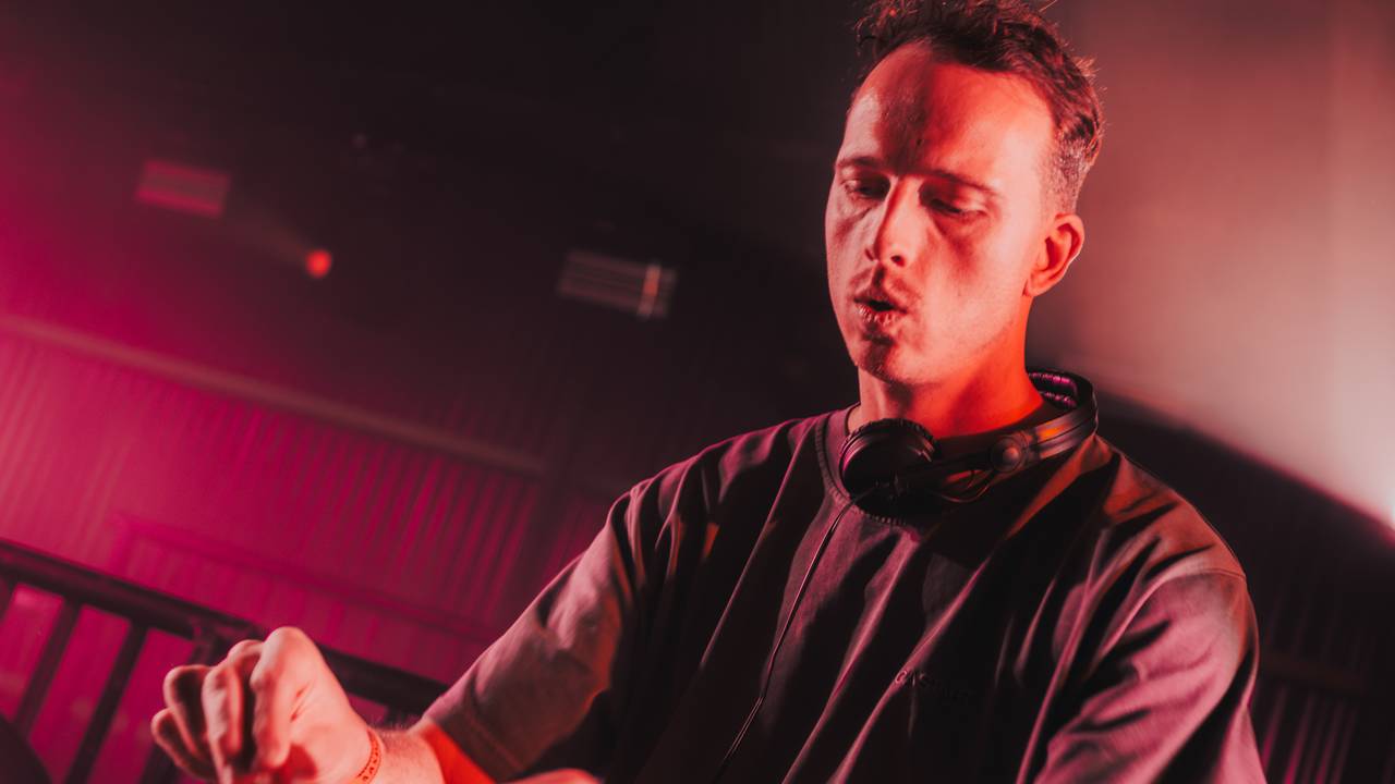 Robin tijdens het draaien (foto: Bram van berg).