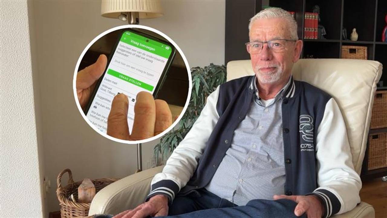 De app moet ouderen helpen bij alledaagse dingen die moeilijker worden (foto: Pieter Soethout)