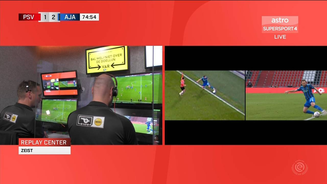 Screenshot VAR-moment.