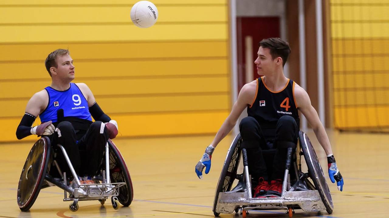 Ruben van de Laar, rechts (foto: Peter van Gent).