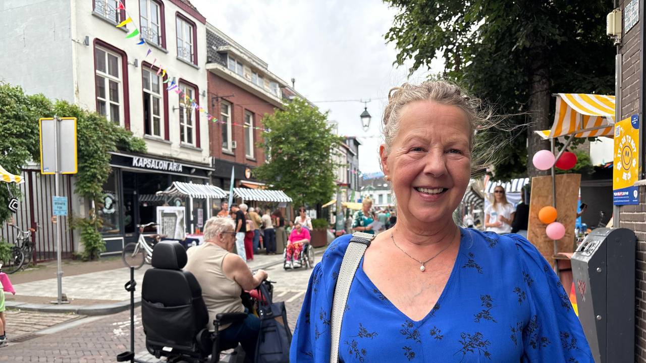 Areke is trots dat het festival een succes is (foto: Pieter Soethout)