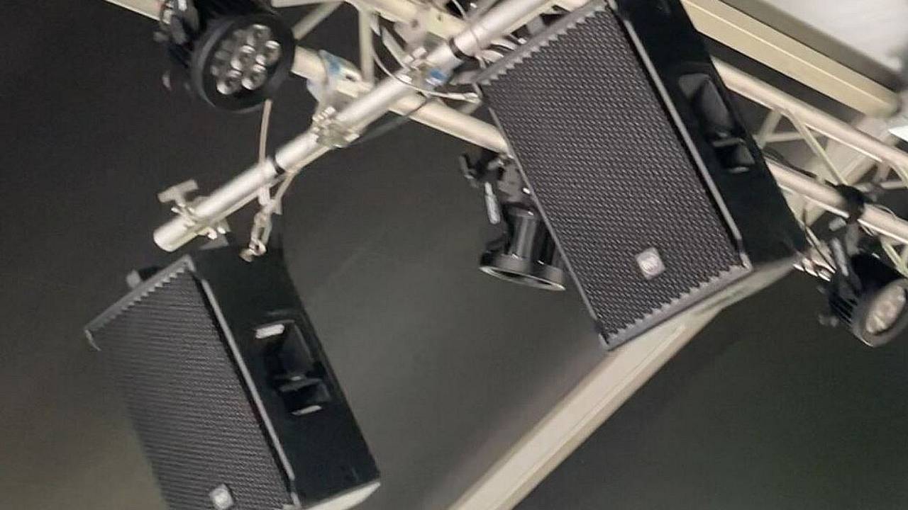 De speakers die zijn verdwenen (foto: Stichting Horeca Langenboom via Omroep Land van Cuijk).