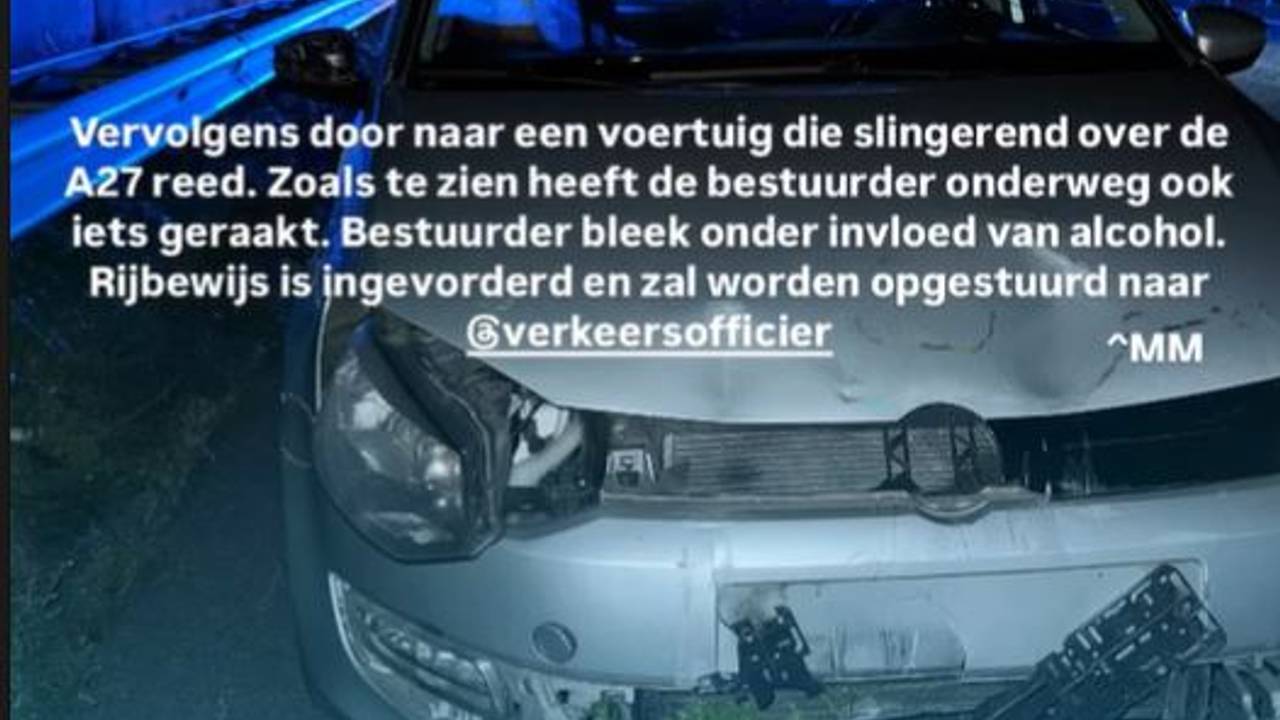 Foto: Instagram politie Dongemond