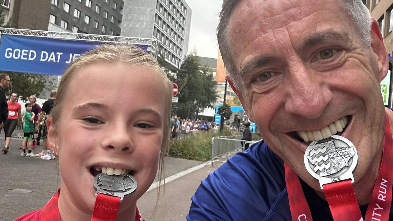 De medaille is binnen! 