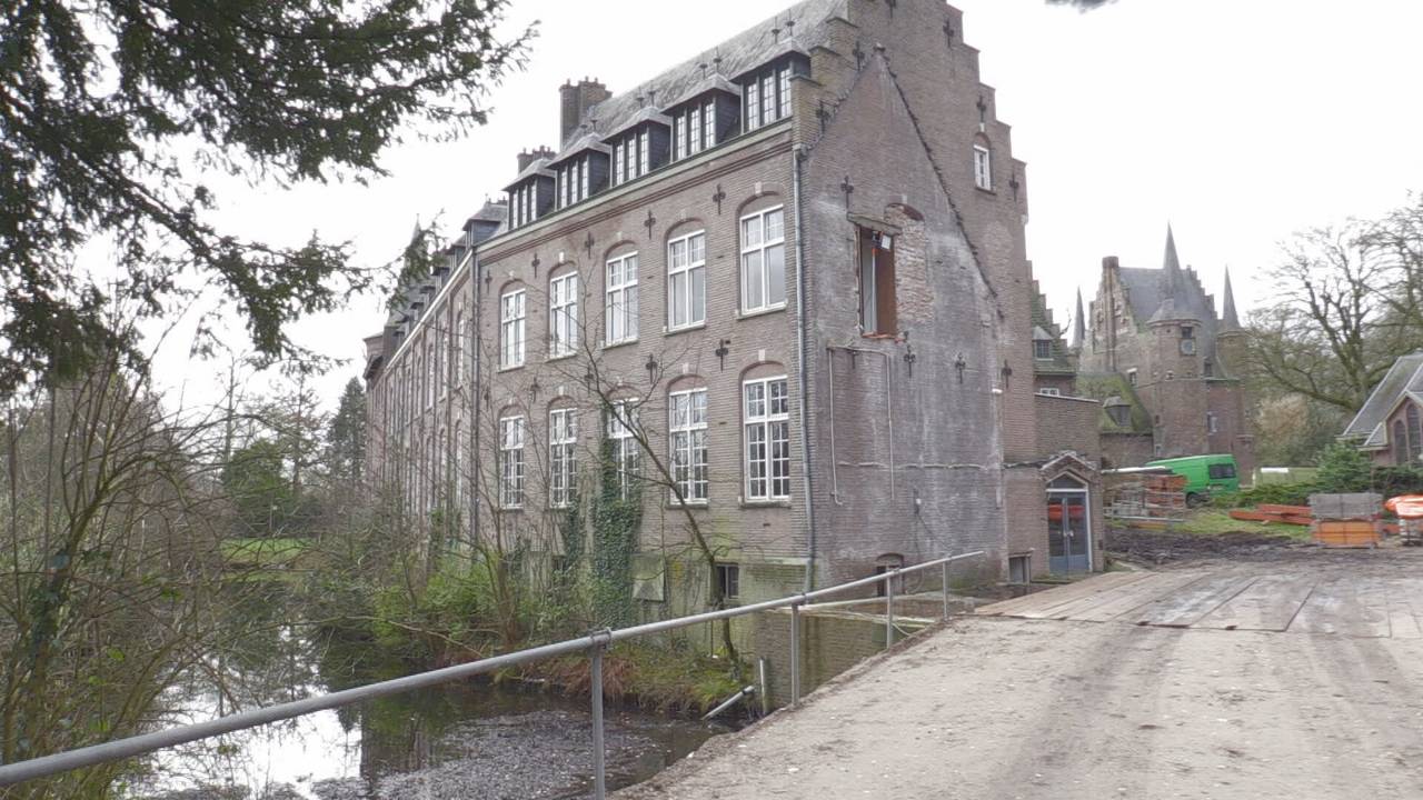 Het kasteel in Gemert wordt verbouwd. (Foto: Omroep Brabant)