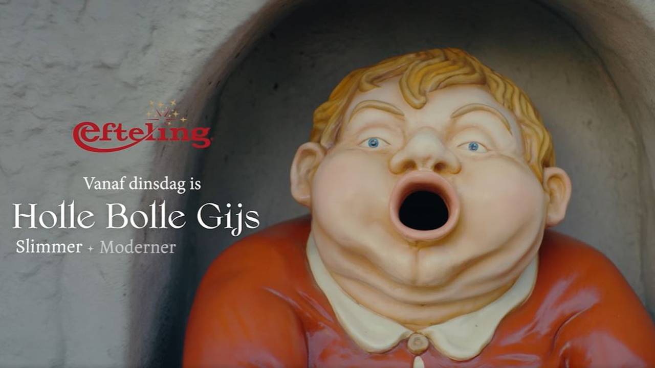 De Efteling gaf Holle Bolle Gijs een handige update waardoor hij kan zien (afbeelding: Facebook Efteling).