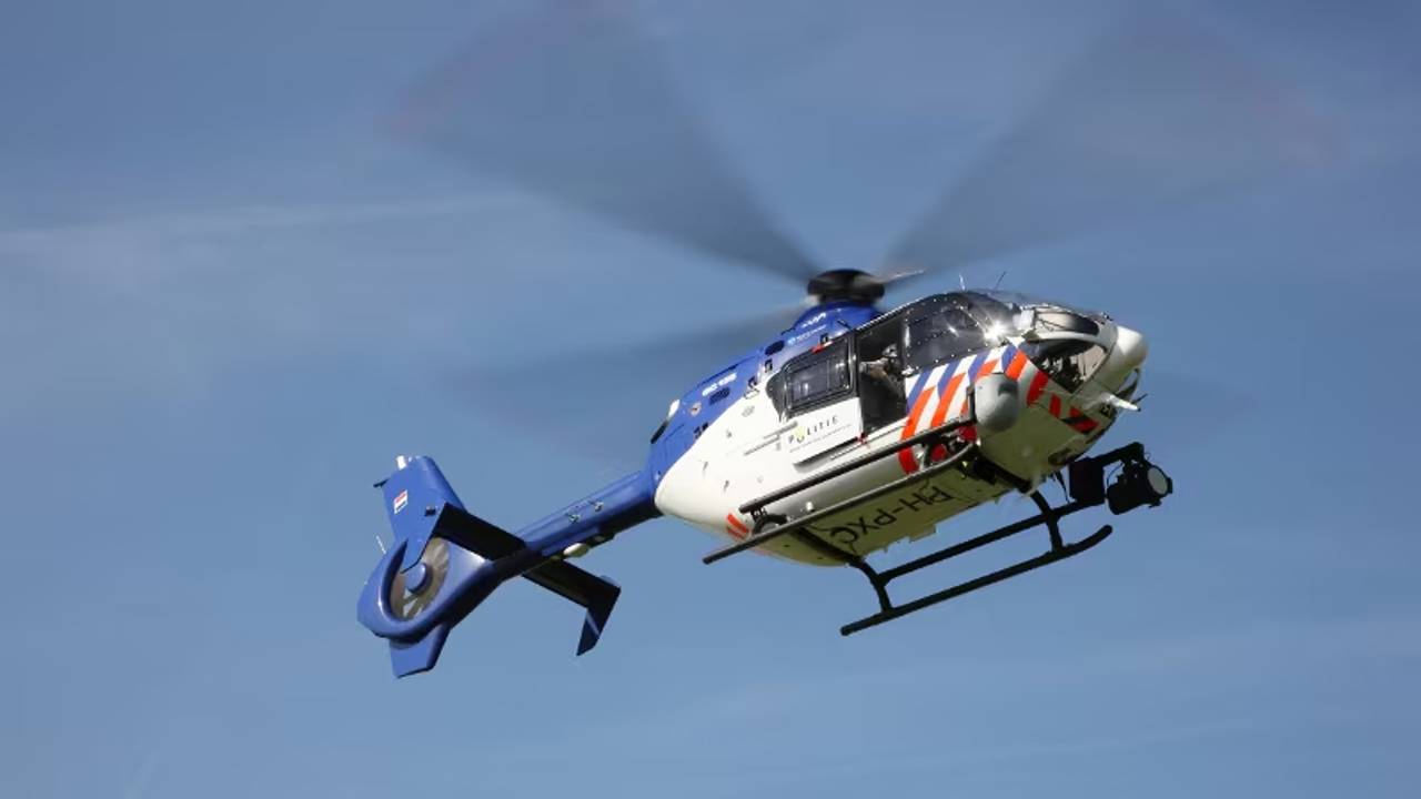 Wilde achtervolging: man vlucht door bossen, politie zet helikopter in