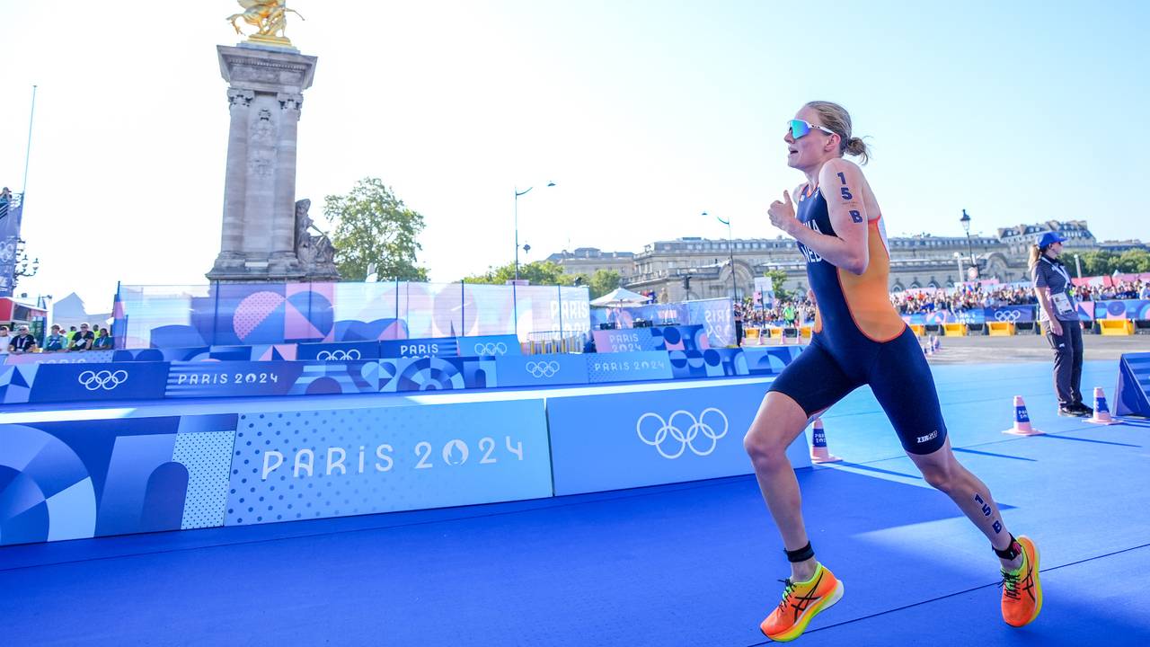 Maya Kingma tijdens de Olympische Spelen in Parijs (foto: Rene Nijhuis/Orange Pictures).