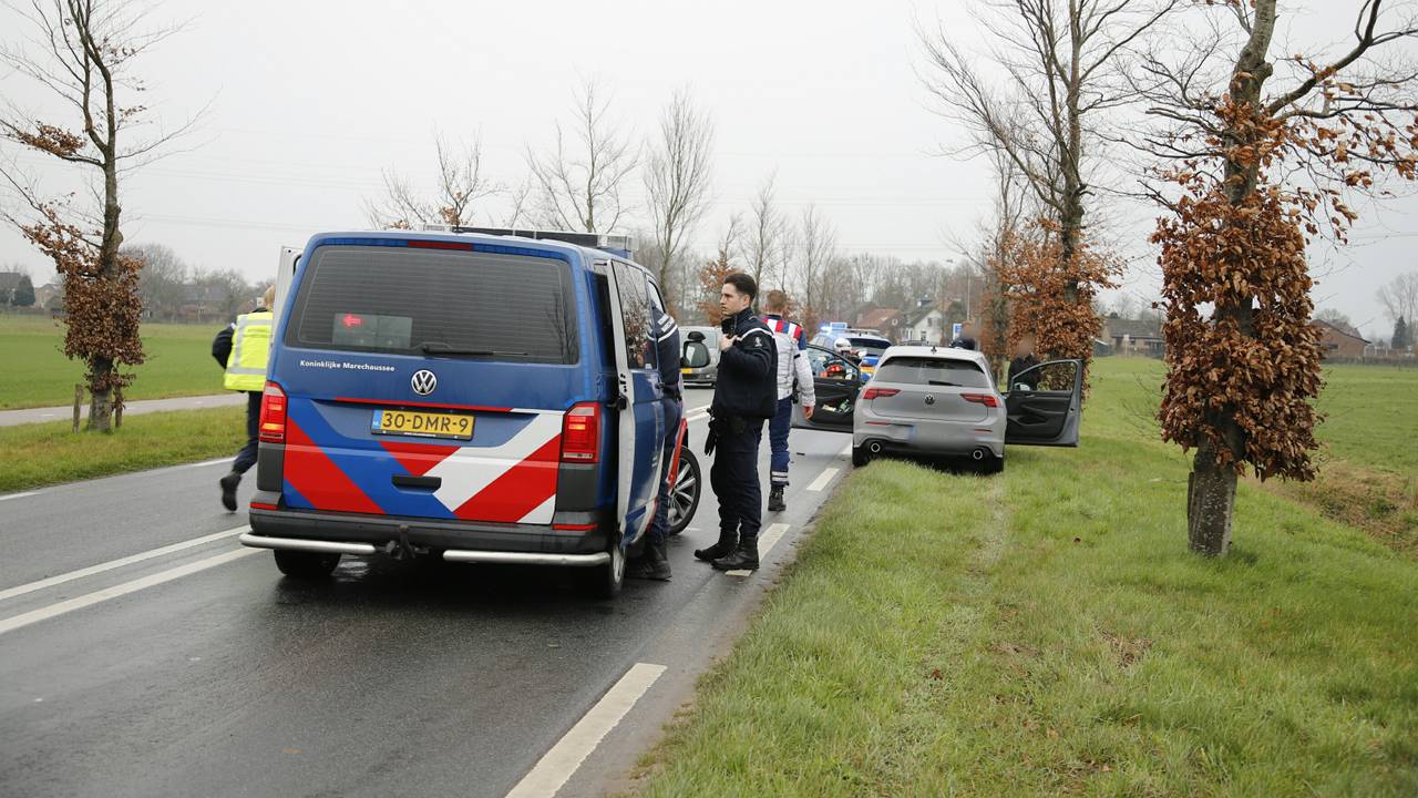 Duidelijke remsporen (foto: SK-Media/SQ Vision Mediaprodukties).