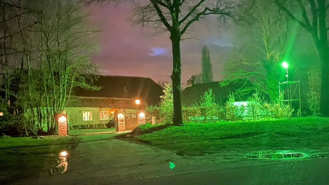 Het groene licht in de straat (foto: Omroep Meierij)