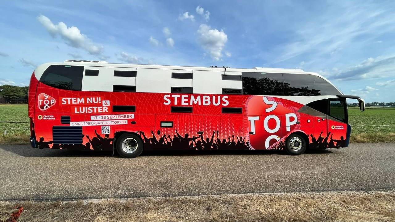 De Top 900-stembus komt naar je toe!