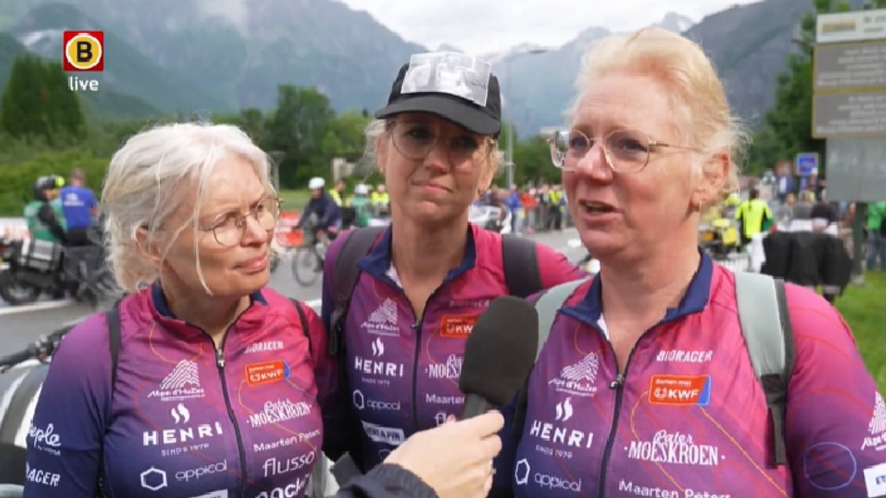 Voor papa naar de top. 