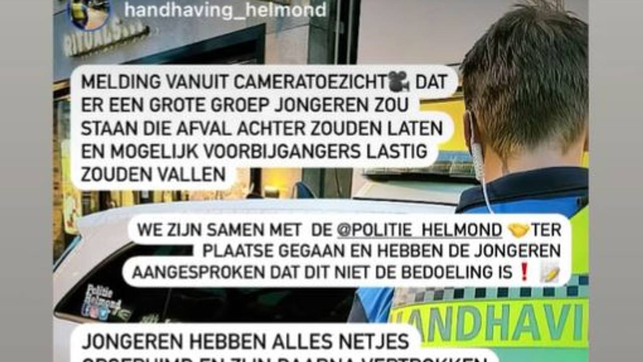 Foto: Instagram wijkagenten Helmond