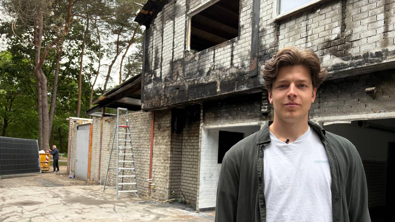 Jasper over de nasleep van de brand bij Vidar: ‘Nog een lange weg te gaan’