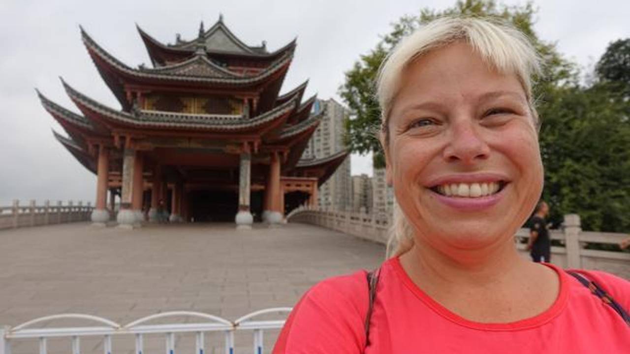 Bij de Chinese stad Yuxi (foto: Angela Viljeer)