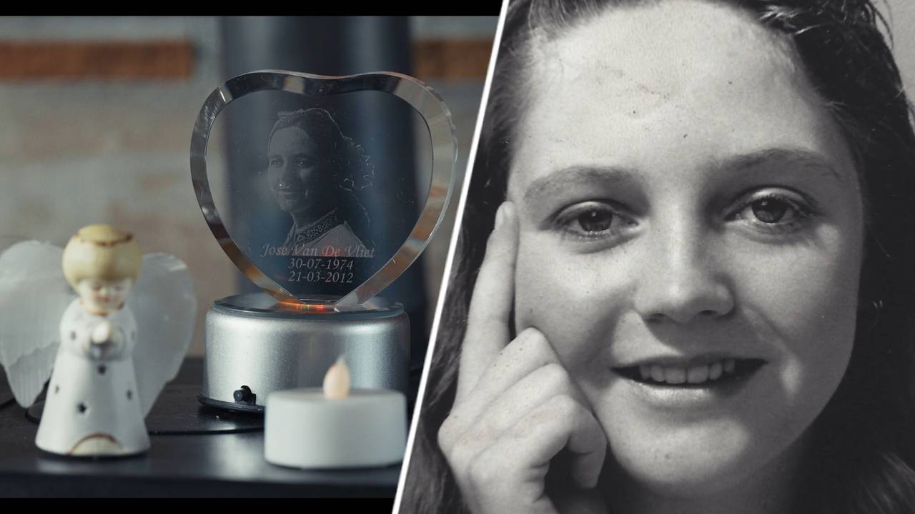 Een herdenkingsmonumentje bij Mien thuis, rechts José (foto's: TOXIC).