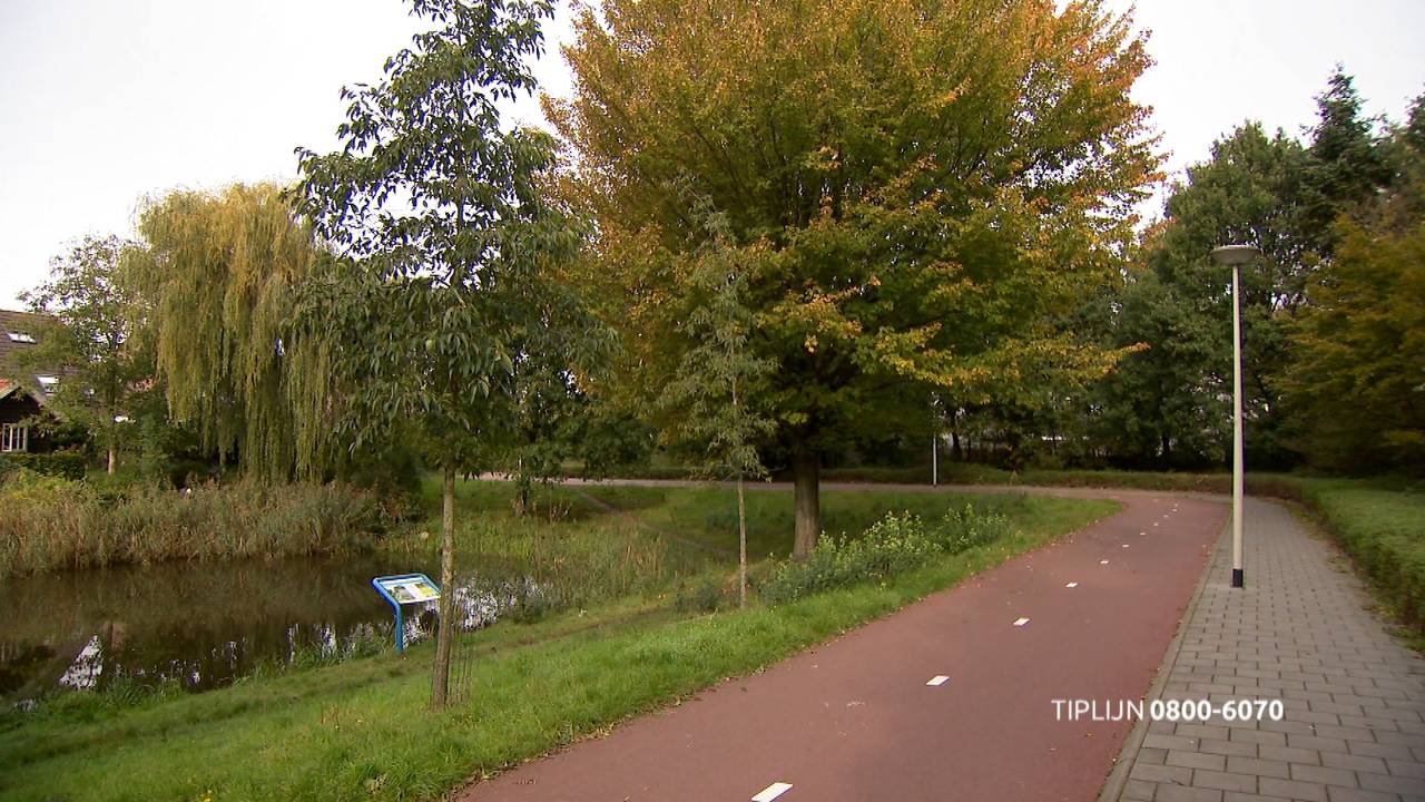 Het fietspad waar de vrouw in de nacht werd belaagd