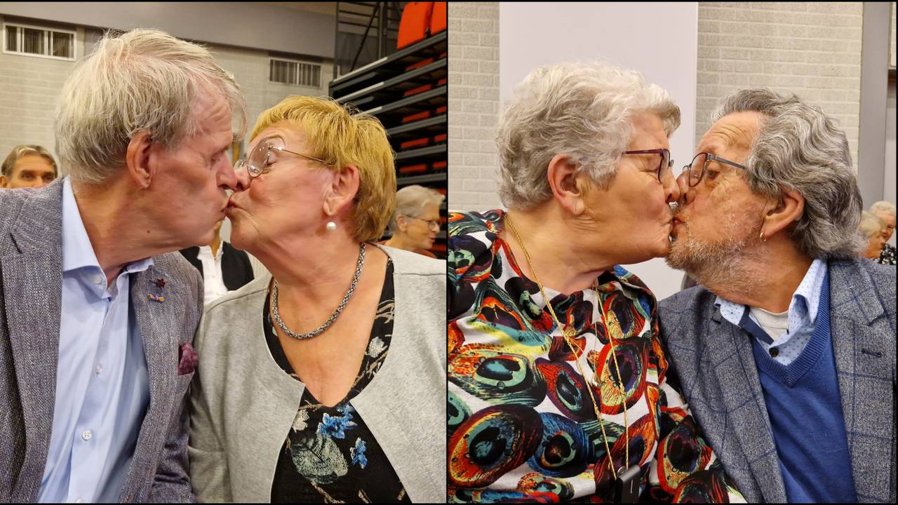 Er wordt nog flink gezoend (foto: Noël van Hooft)