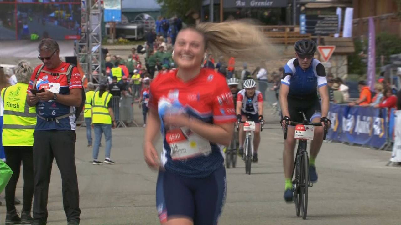 Het bereiken van de finish is telkens weer een overwinning