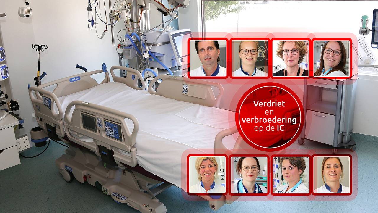 Verdriet en verbroedering op de IC
