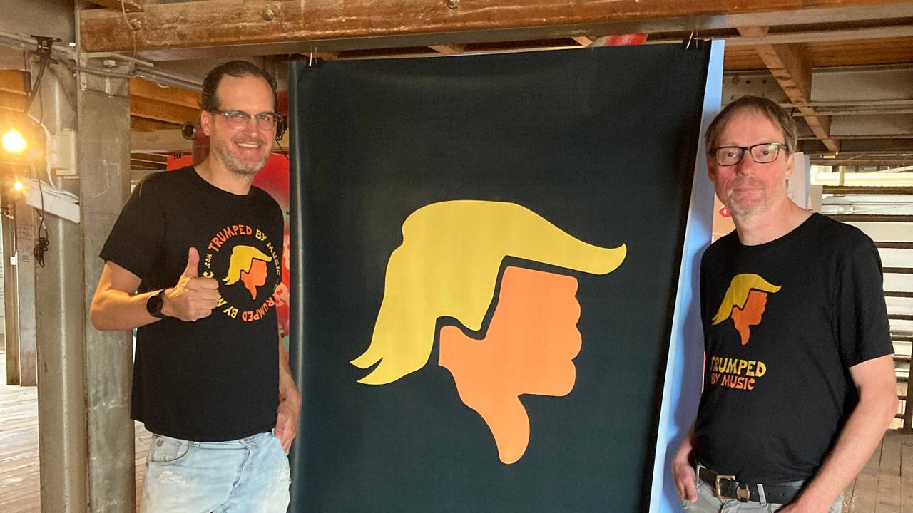 David Grover (links) en Frank van Osch.