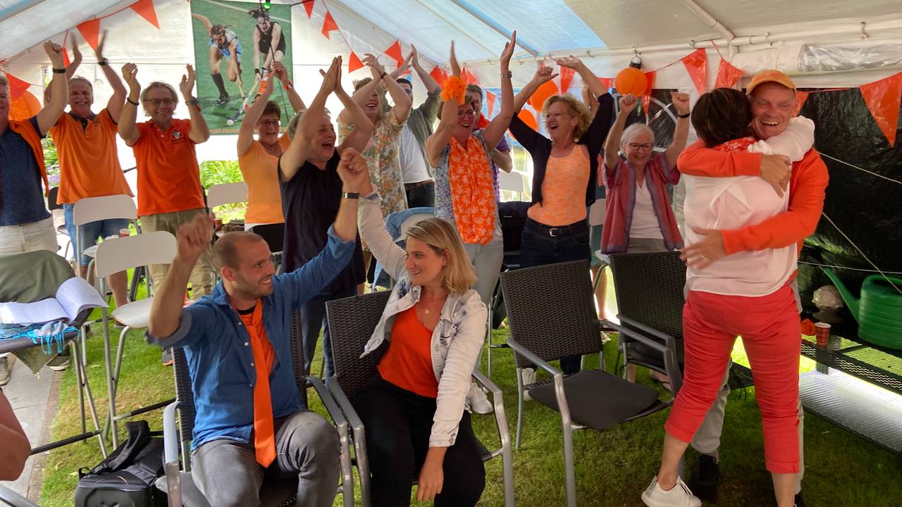 Familie Marloes Keetels viert Olympisch goud