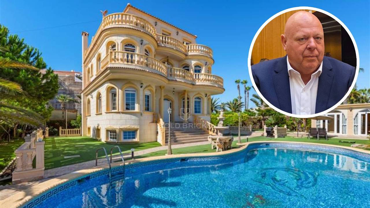 Gillis en zijn Spaanse huis (foto: ANP), huis (Gold Bricks).